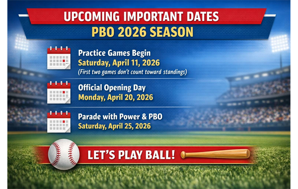 Welcome to the 2026 PBO Season!